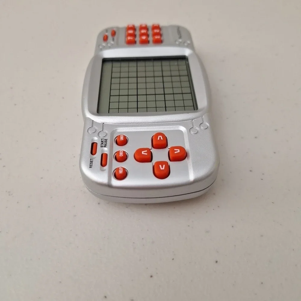 Vintage SUDOKU Electronic Handheld Game W/ Help Features TESTED WORKS